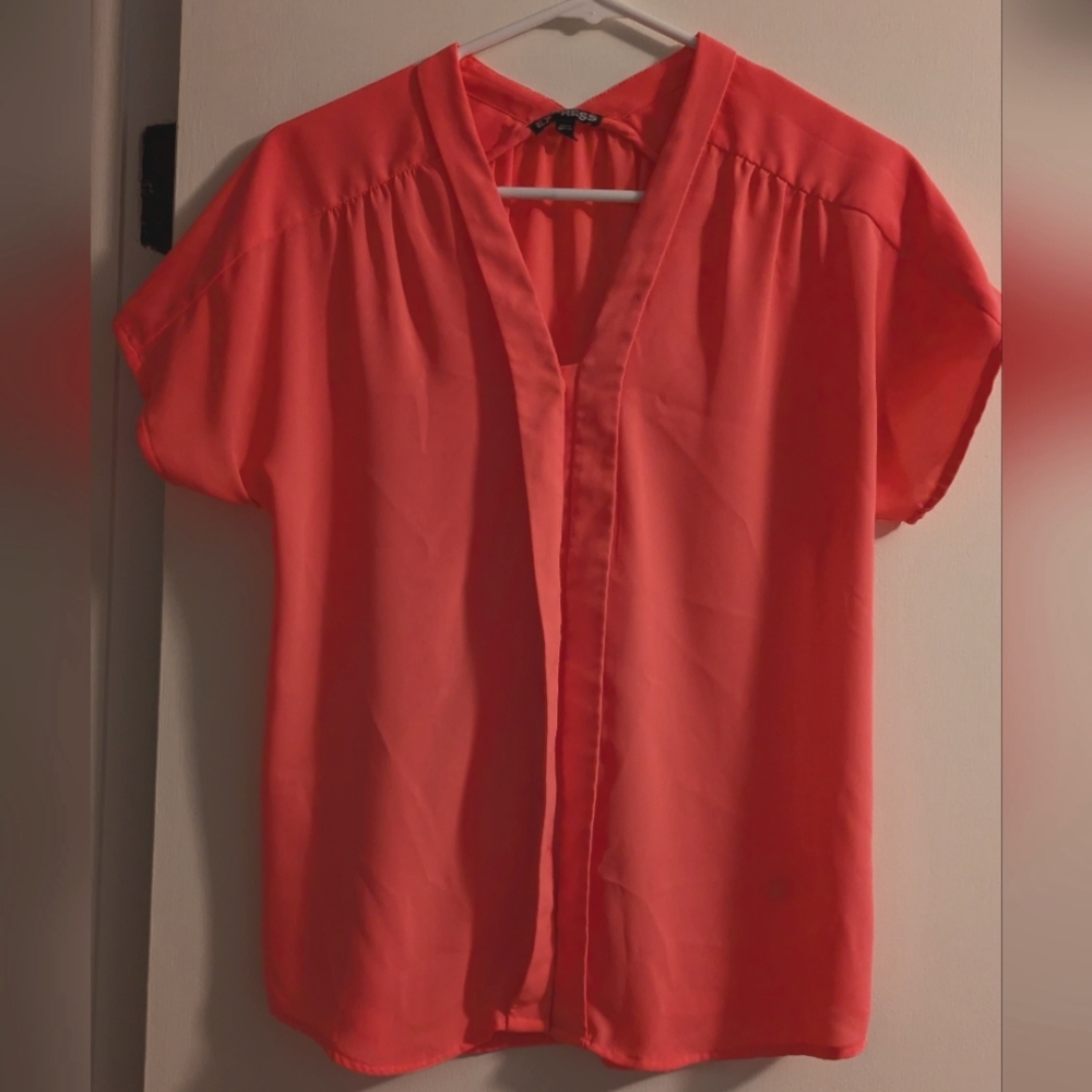 Express Hot Pink Blouse
